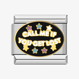 Charm CALL ME IF YOU GET LOST prata