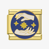 Charm Celeste dourado