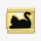 Charm Gato dourado
