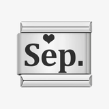 Charm Setembro prata