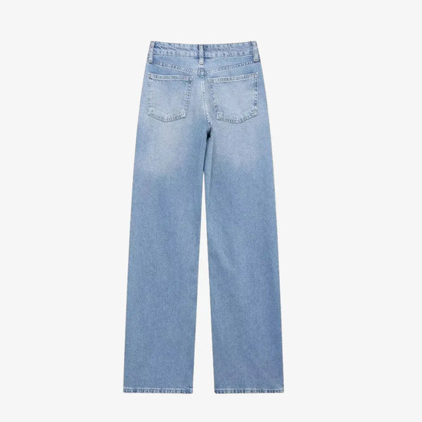 Calça Jeans Lantejoulas azul MILAYD