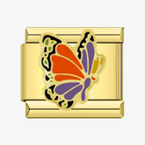 Charm Borboleta dourado