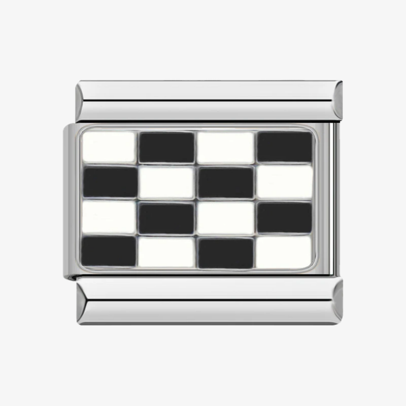 Charm Xadrez prata