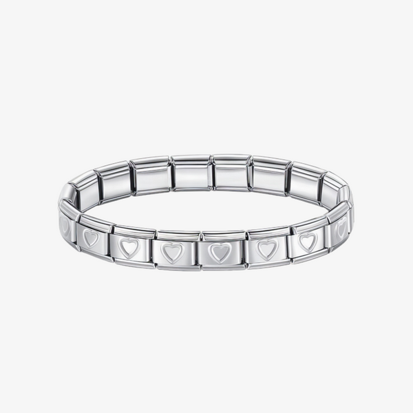 Pulseira Charm Italiana coração