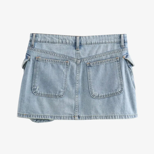 Saia Mini Cargo Denim MILAYD