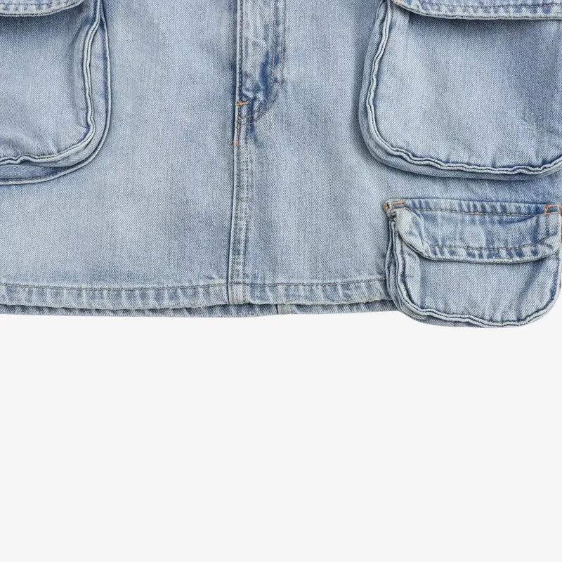 Saia Mini Cargo Denim MILAYD