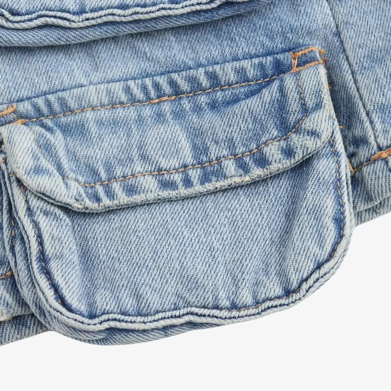 Saia Mini Cargo Denim MILAYD